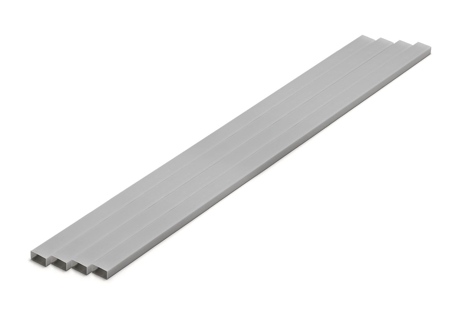 Wave OM-443 Plastic Gray Rectangular Pipe 5x10mm 4pcs