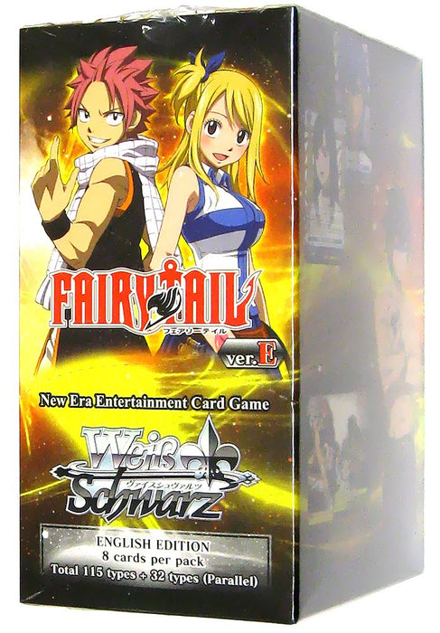 Bushiroad Weiß Schwarz Fairy Tail Ver.E Booster Pack (English)