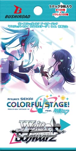 Weiss Schwarz Booster Pack Project Sekai Colorful Stage! Feat. Hatsune Miku Box