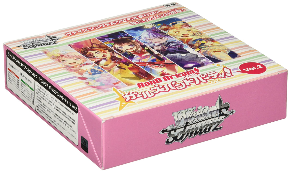 Bushiroad Weiss Schwarz Booster Pack: Bang Dream! Girls Band Party! Vol.2 Box Card Box Games