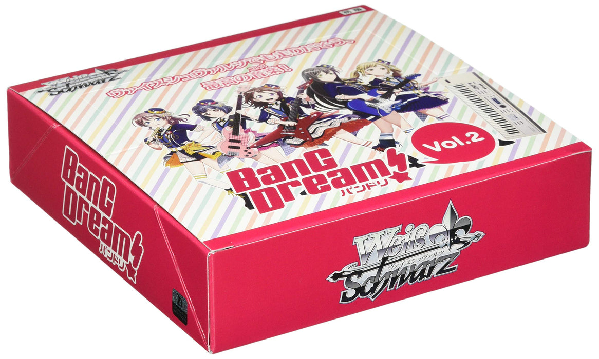 Bushiroad Weiss Schwarz Booster Pack BanG Dream ! Vol.2 Box Cartes à collectionner japonaises