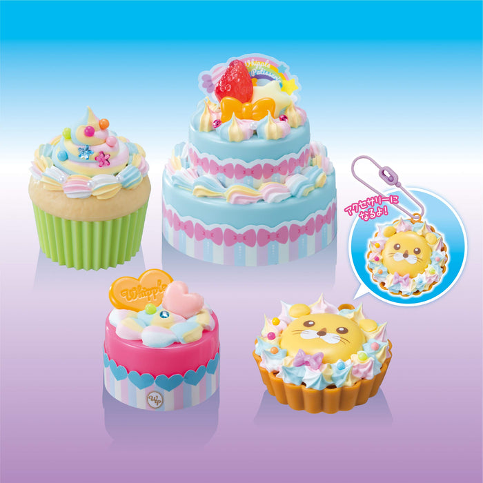 Epoch Whipple Rainbow Cream Pop Sweets Ensemble de jouets de fabrication de jouets de chef pâtissier à partir de 8 ans