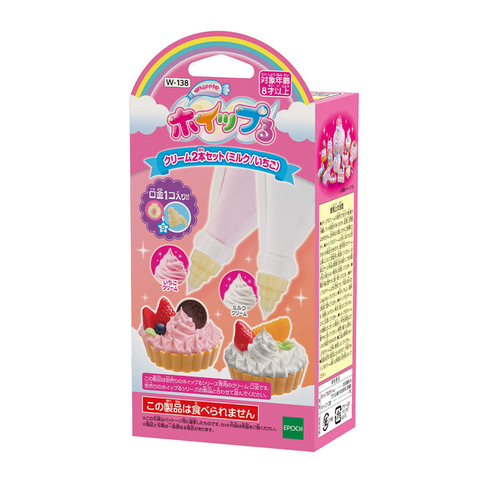 Epoch Whipple 2er-Set Kochspielzeug (Milch/Erdbeere) Gebäckdekoration für Kinder ab 8 Jahren