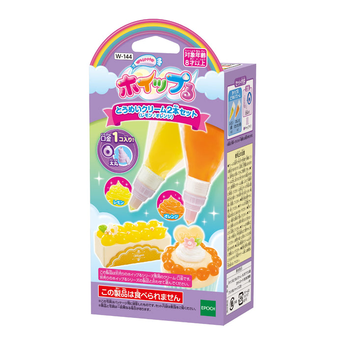 Epoch Whipple Spielzeug-Dekorationsset, St. Mark-zertifiziert, für Kinder ab 8 Jahren, Zitronen-Orange, Konditor-Set W-144