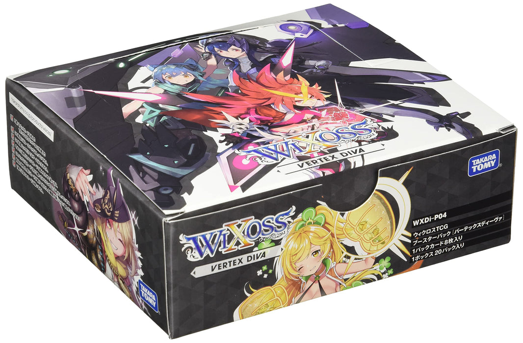 Takara Tomy Wixoss TCG Wxdi-P04 Booster Pack Vertex Diva Box Japanische Sammelkarten