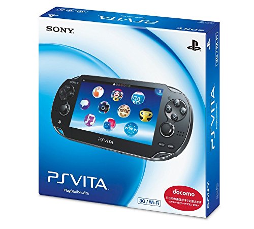 Sce Sony Computer Entertainment Inc. Playstation Vita 3G / Wifi Black Crystal Limited Edition Pch1100 Ab01 - New Japan Figure 4948872412940