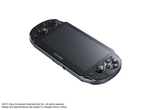 Sce Sony Computer Entertainment Inc. Playstation Vita 3G / Wifi Black Crystal Limited Edition Pch1100 Ab01 - New Japan Figure 4948872412940 2