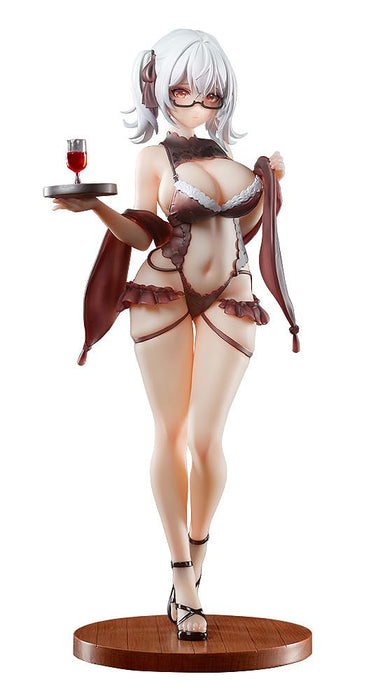 1/6 Scale Painted Plastic Figure Of Cynthia Wine Waiter Girl From Japan'S Animester