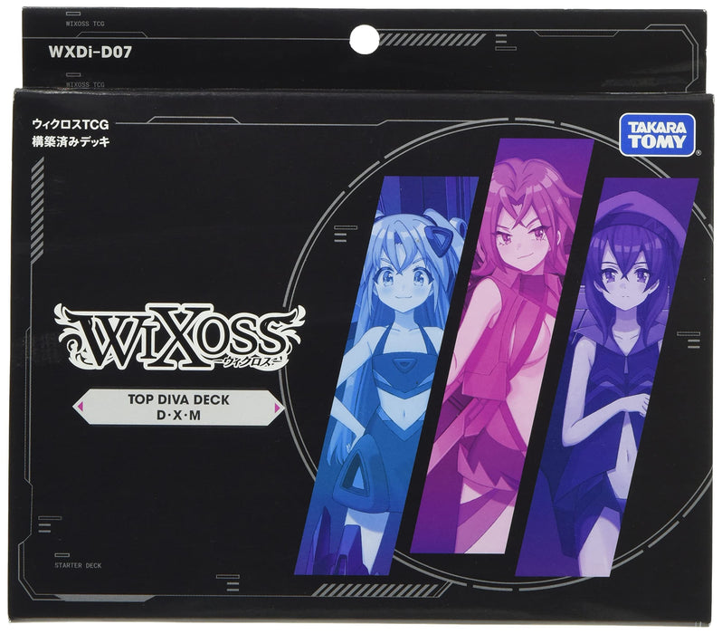 Takara Tomy Wixoss Tcg Wxdi-D07 Top Diva Deck D.x.m Japanese Trading Cards Collectible Cards