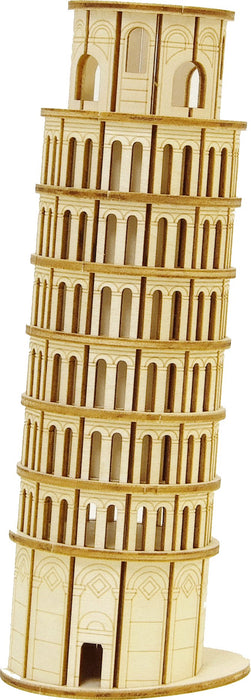 A-ZONE Wooden Art Ki-Gu-Mi Leaning Tower Of Pisa