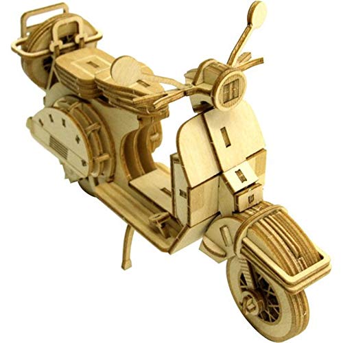 A-ZONE Wooden Art Ki-Gu-Mi Scooter