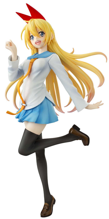 Megahouse Japan Nisekoi Kirisaki Chitoge Figurine en PVC 165 mm pré-peinte