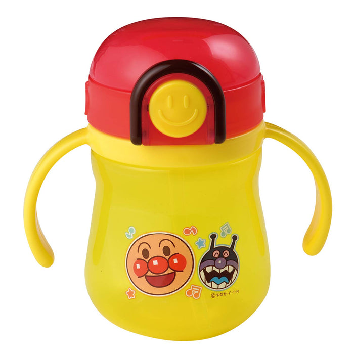 Lec Japan Wreck-Anpanman Tasse avec paille à une touche 200 ml