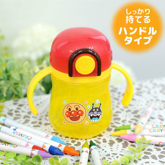 Lec Japan Wreck-Anpanman Tasse avec paille à une touche 200 ml