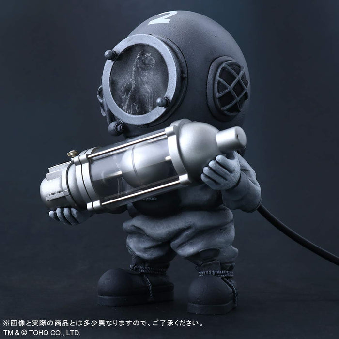 X-Plus Garagenspielzeug Defo-Real Dr. Serizawa Monochrome Ver. Höhe ca. 130 mm PVC-lackierte fertige Figur