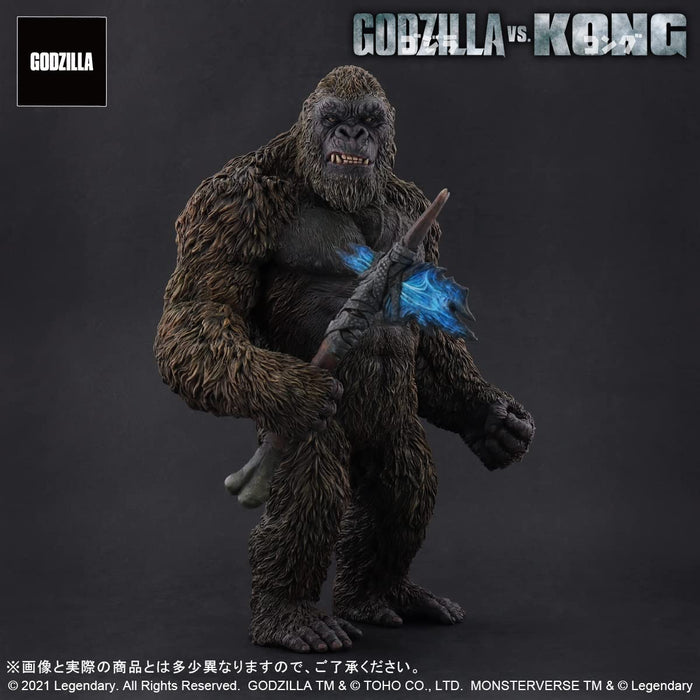 X-Plus Garage Toy Toho Daikaiju Serie Kong aus Godzilla Vs. Kong (2021) Höhe 270 mm PVC-vorbemalte Figur