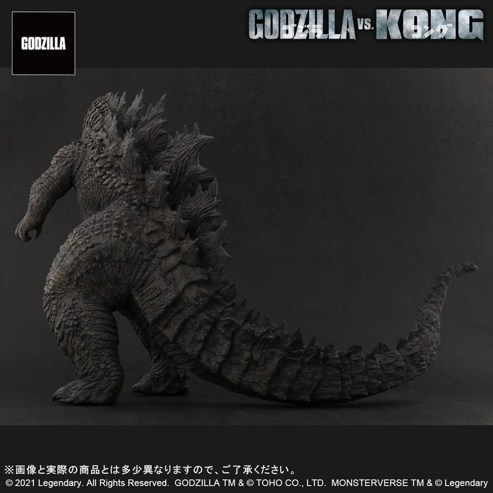 X-Plus Garage Toy Toho Large Monster Series Godzilla de Godzilla Vs. Kong 2021 Hauteur env. 260 mm Longueur env.