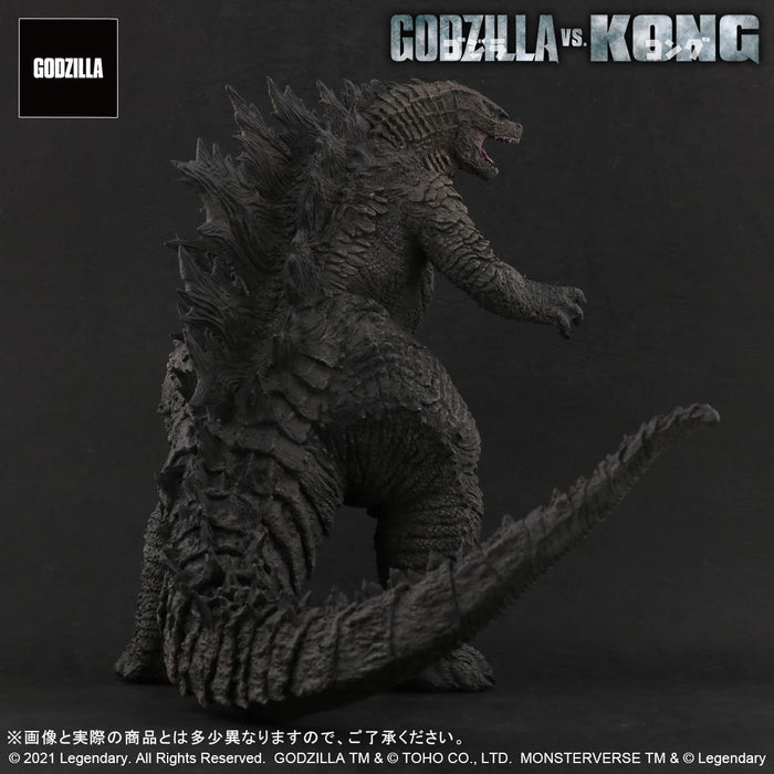 X-Plus Garage Toy Toho Large Monster Series Godzilla de Godzilla Vs. Kong 2021 Hauteur env. 260 mm Longueur env.