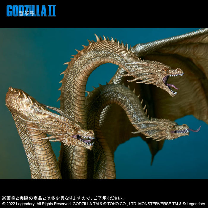 X Plus Toho Série Grands Monstres King Ghidorah 2019 Figurine en Pvc Japon 390Mm/660Mm