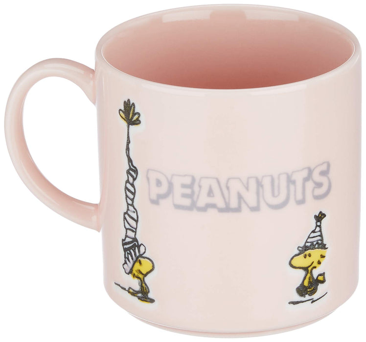 YAMAKA Peanuts Snoopy Mug With Wooden Box Good Vibes