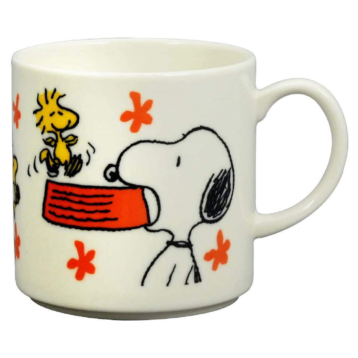 YAMAKA Peanuts Snoopy Mug With Cup Cover Friends