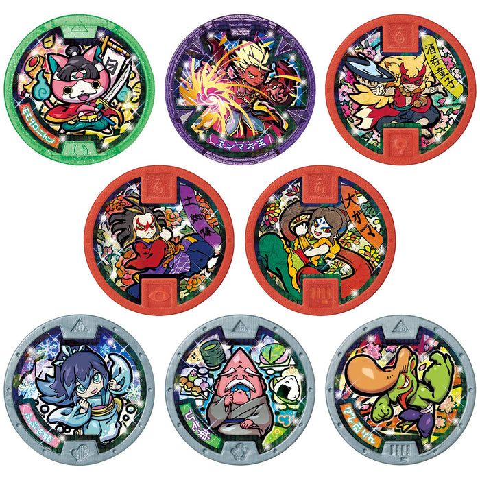 Bandai Yo-Kai Medal Set 02 Japanese Character Toys Anime Collectible Medals