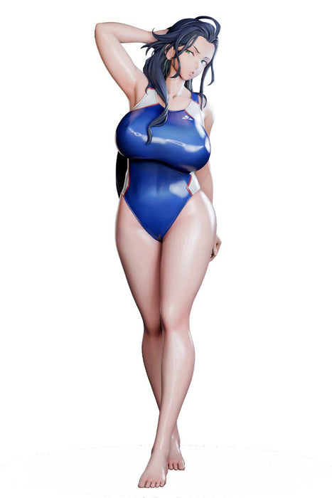 Yoshio Illustration  Female Boss  Swimsuit Ver. 1/4 Scale Painted Figure