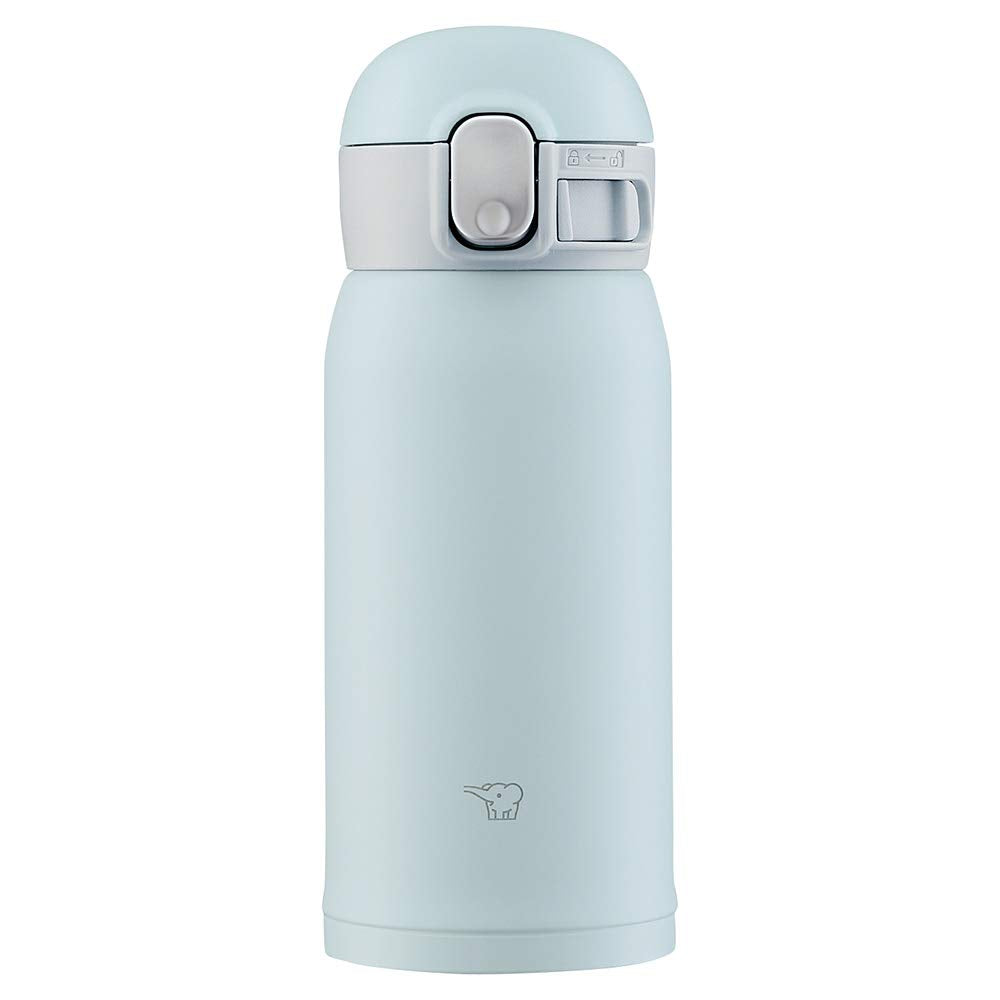 Zojirushi Sm-Wa36-Hl Water Bottle Stainless Ice Gray 360ml - Japanese