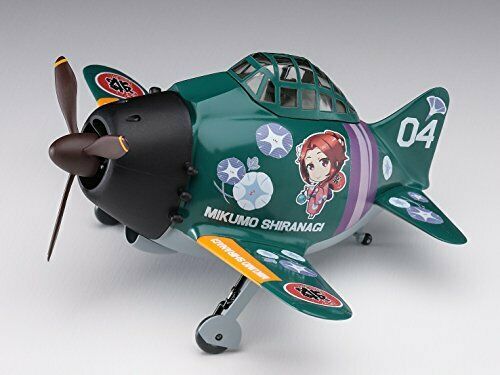 1/20 Egg Girls Collection No.04 'siranagi Sakura' W/egg Plane Zero Fighter