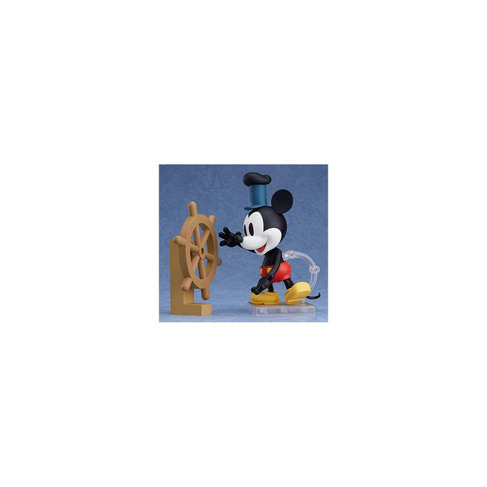 #Good Smile Company Nendoroid Mickey Mouse Steamboat Willie 1928 Figure (Color Ver.) - New Japan Figure 4580416906579 4