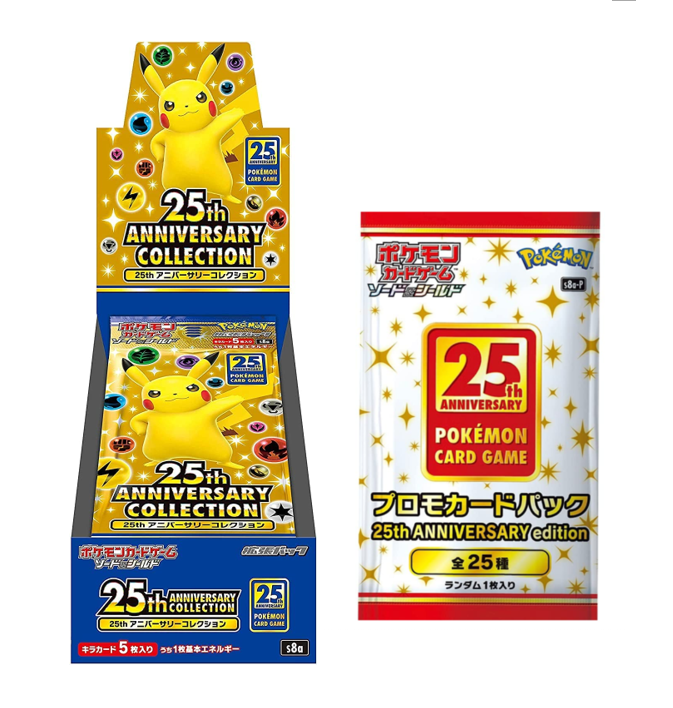 Pokémon TCG 25th Anniversary Collection BOX + Pack Promo with SEALED